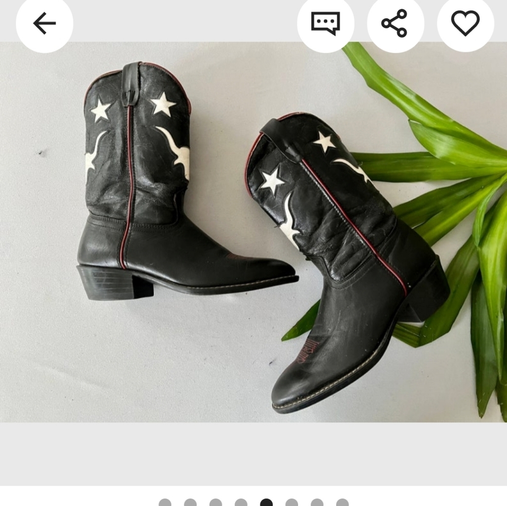 Vintage Laredo Cowboy Boots, 5.5M